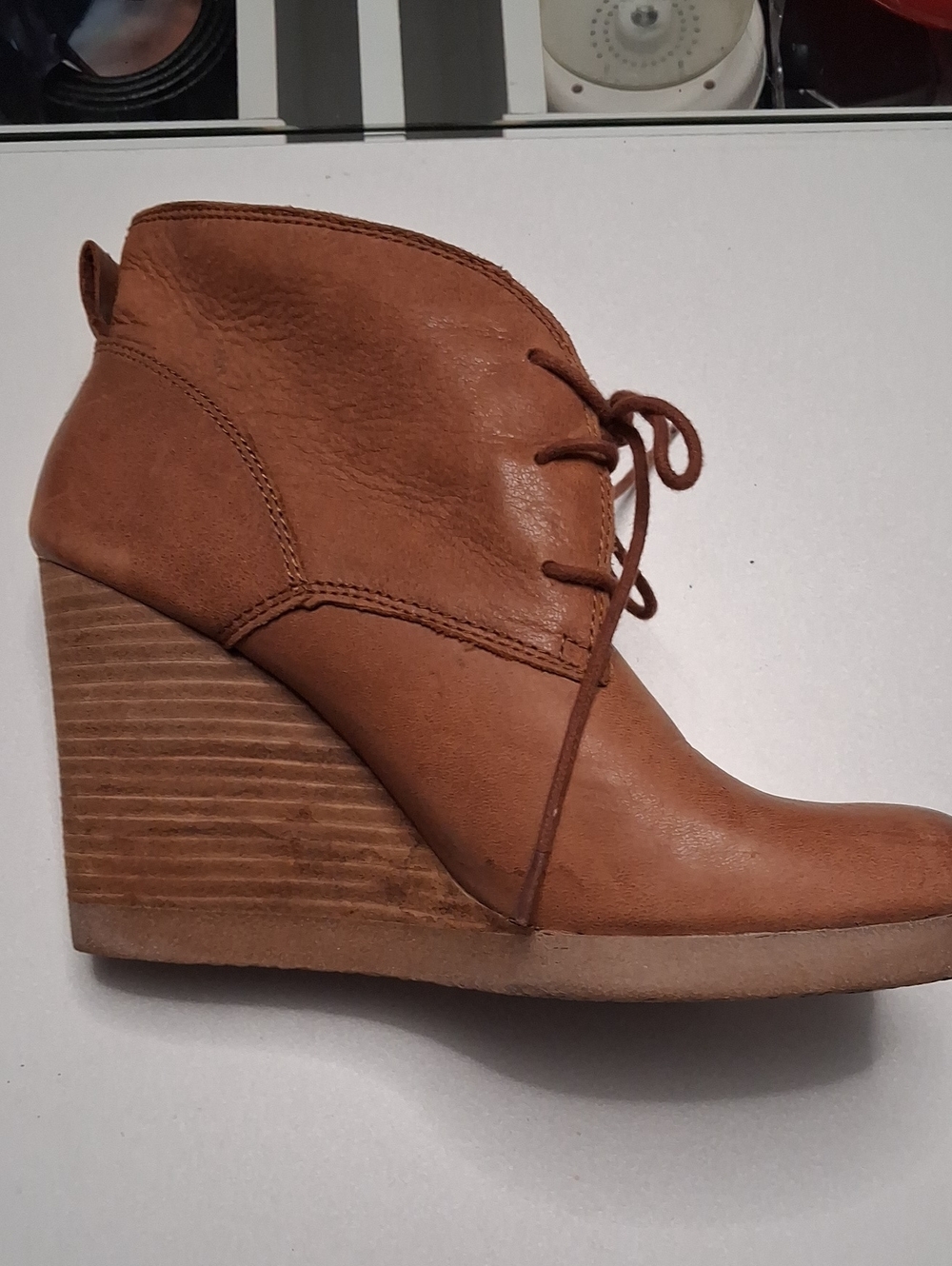 Lucky Brand Tan Leather Boots